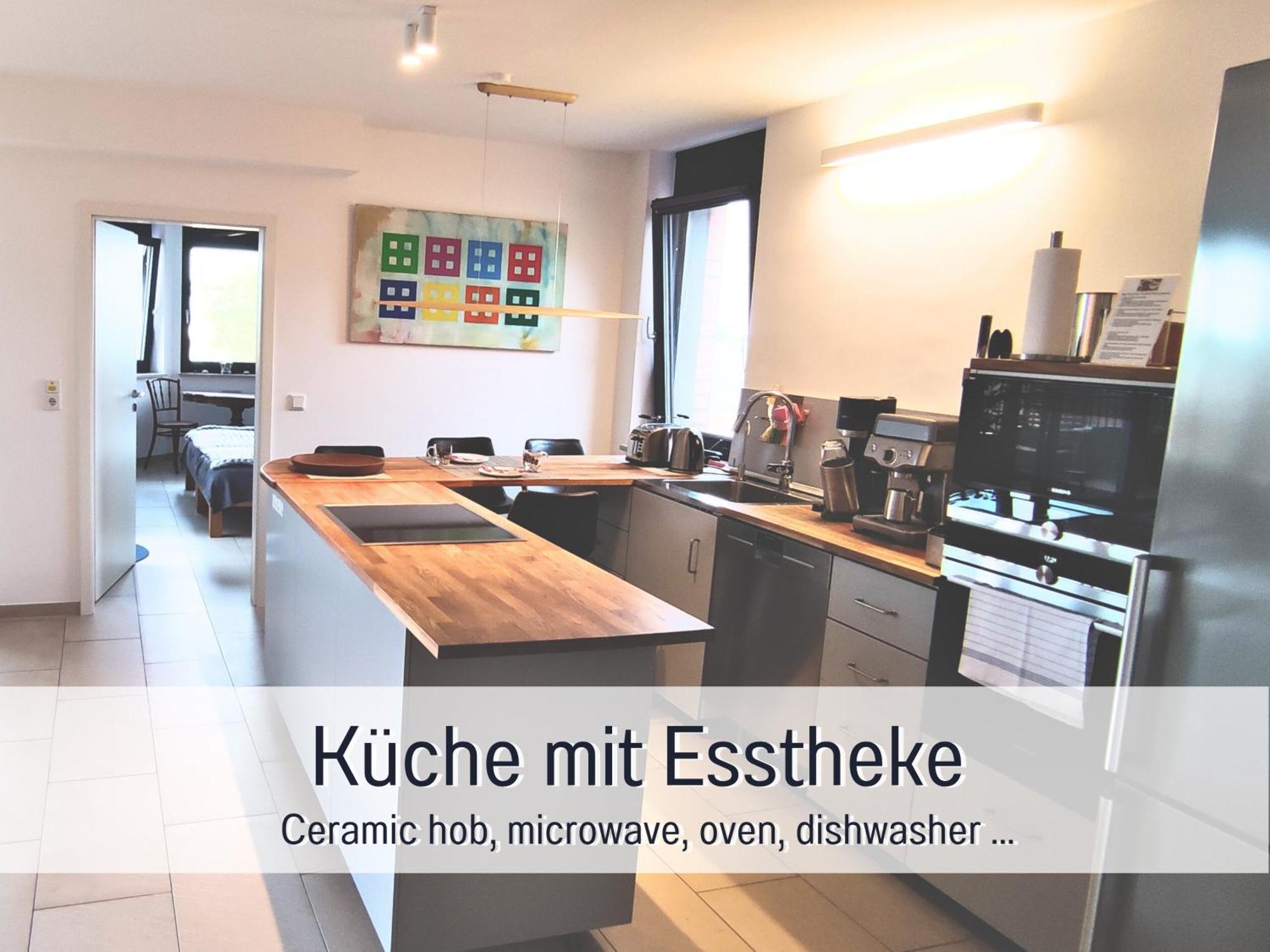 Penthouse Wolke7 Mit Rheinblick Neuss-Duesseldorf Apartment Exterior photo